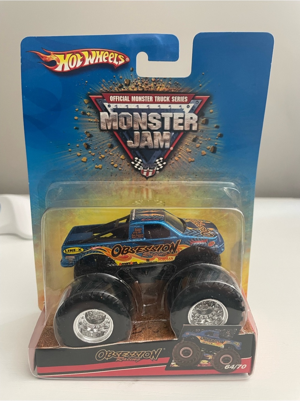 Hot wheels monster jam obsession racing truck